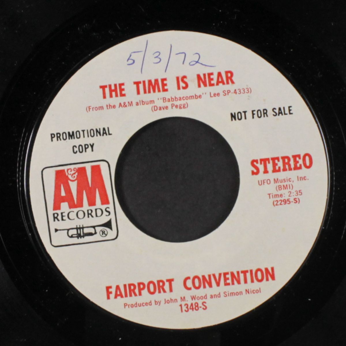 john lee / the time is near by FAIRPORT CONVENTION