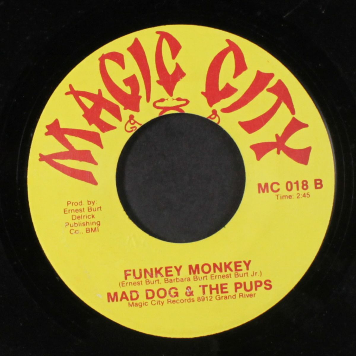 bring it to the light / funkey monkey by MAD DOG & THE PUPS