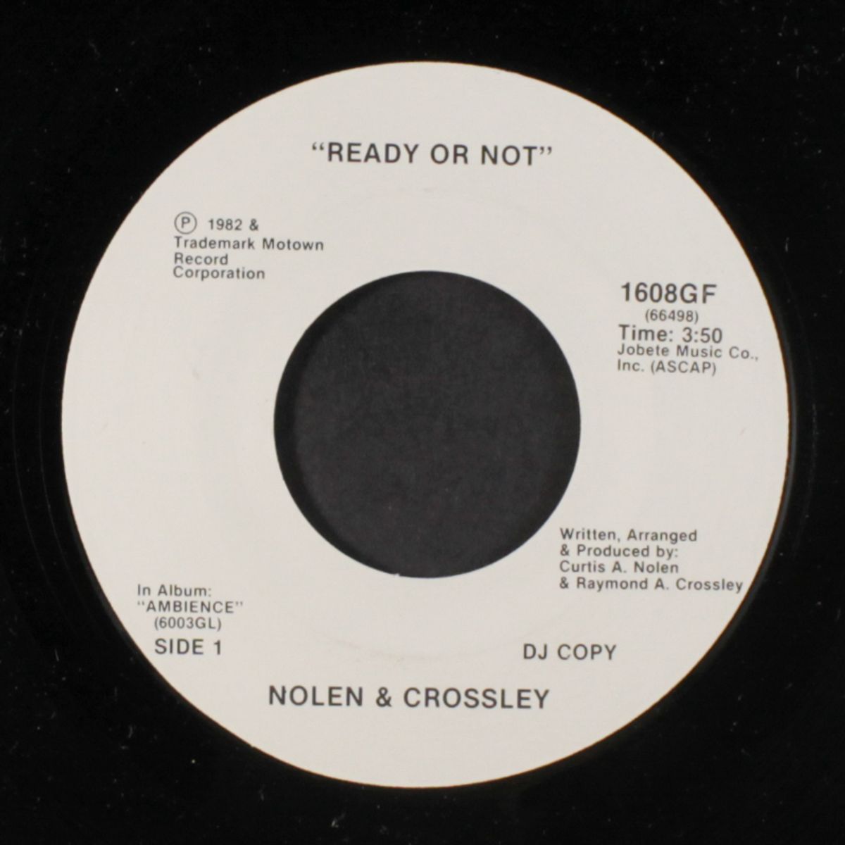ready or not / same by NOLEN & CROSSLEY