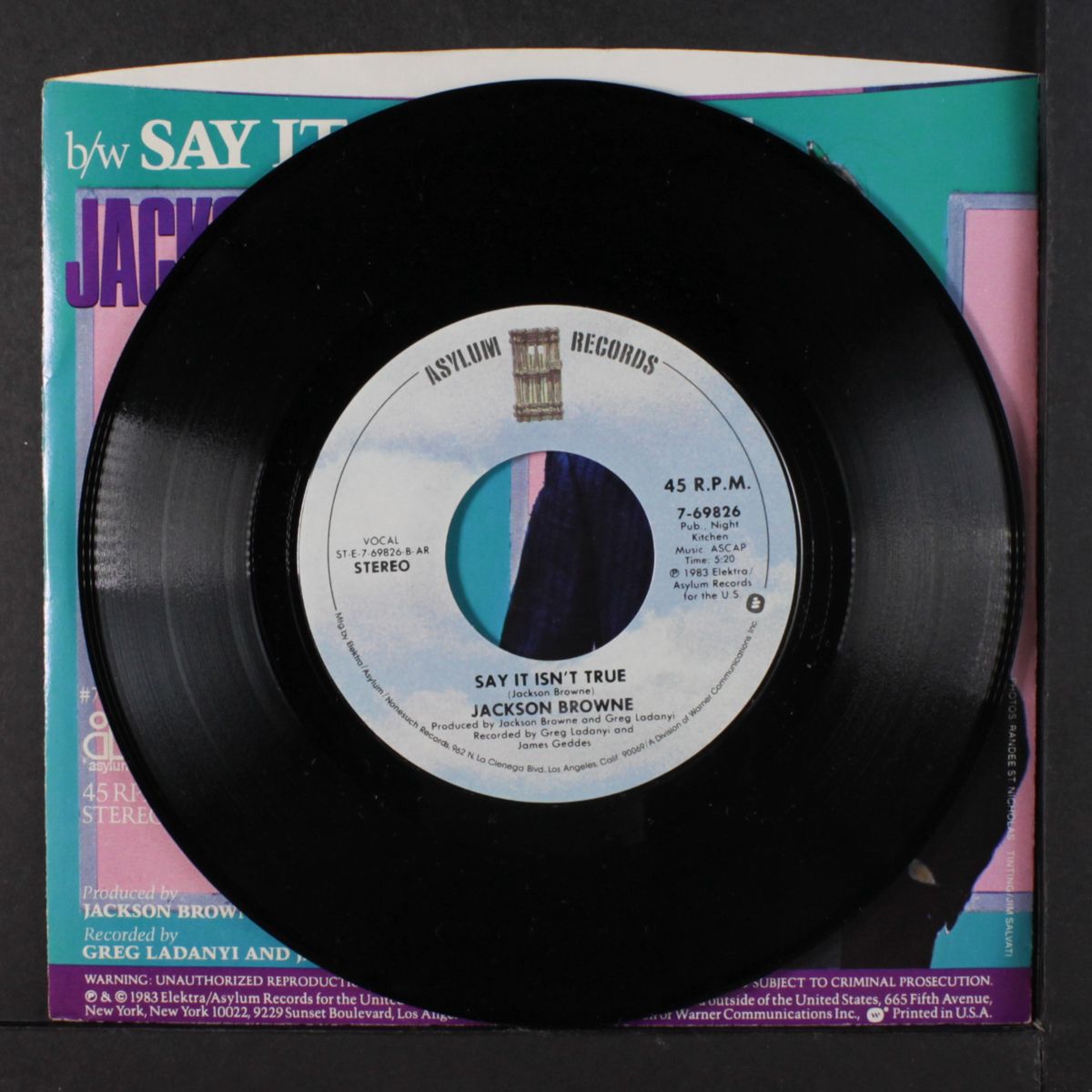 lawyers in love / say it isn't true by JACKSON BROWNE