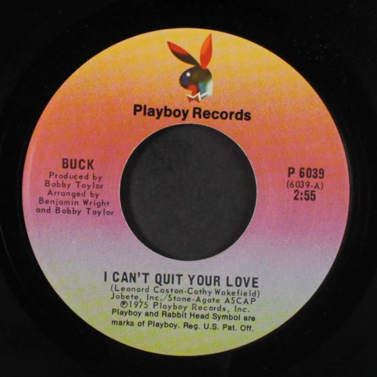 i can't quit your love / heaven help us by BUCK