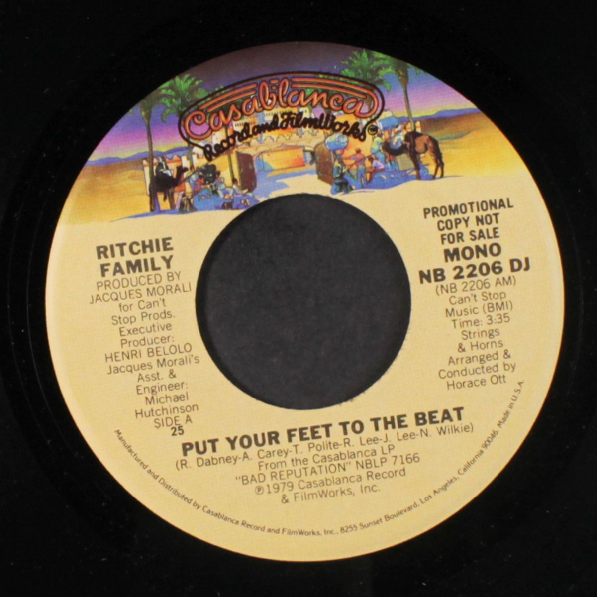 put your feet to the beat / mono by RITCHIE FAMILY