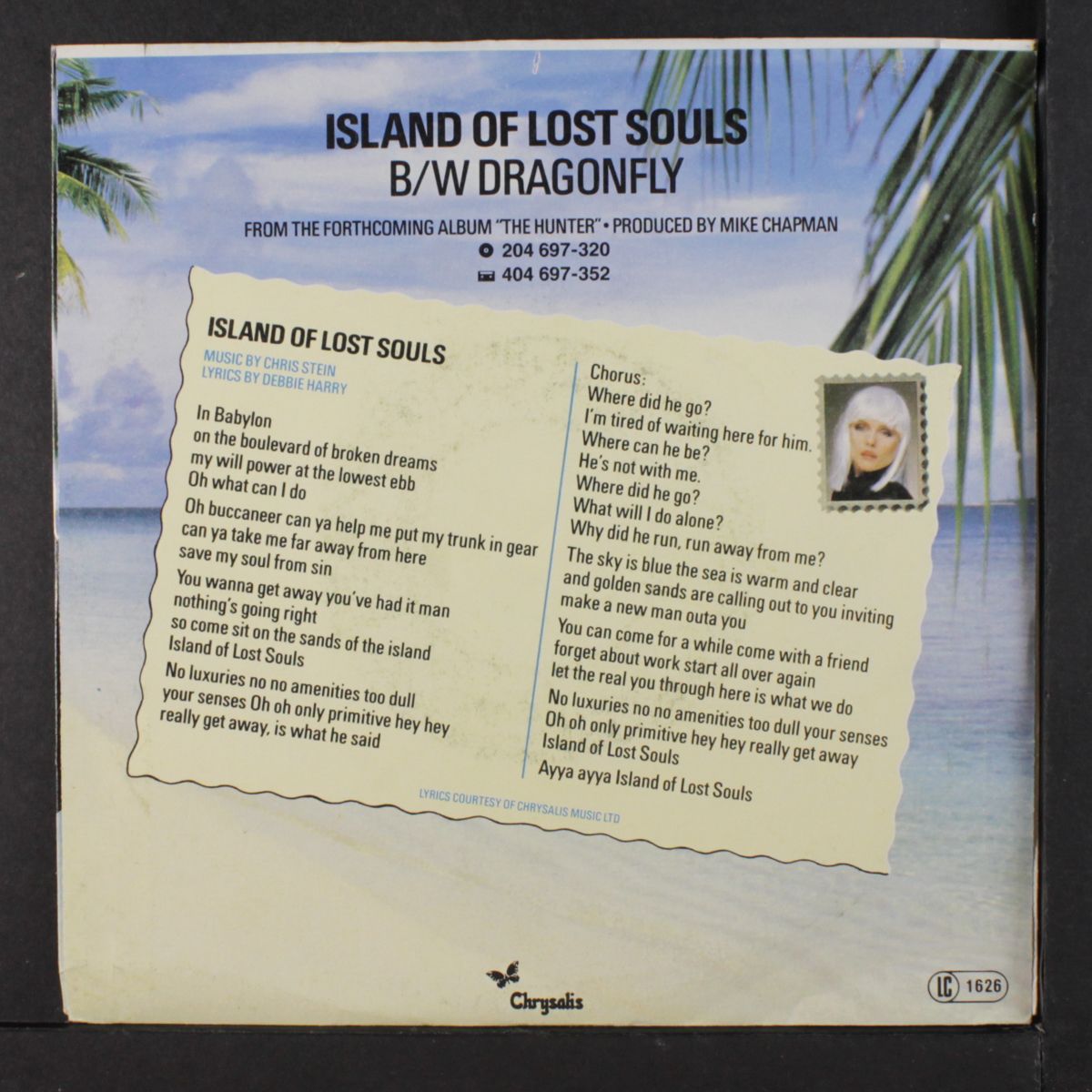 island of lost souls / dragonfly by BLONDIE