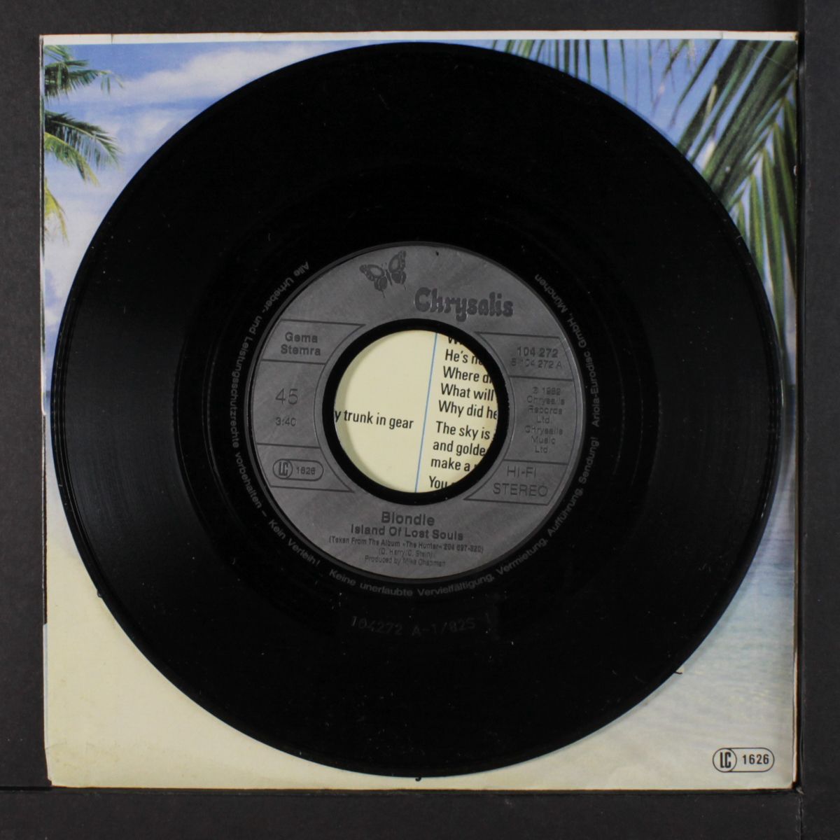 island of lost souls / dragonfly by BLONDIE