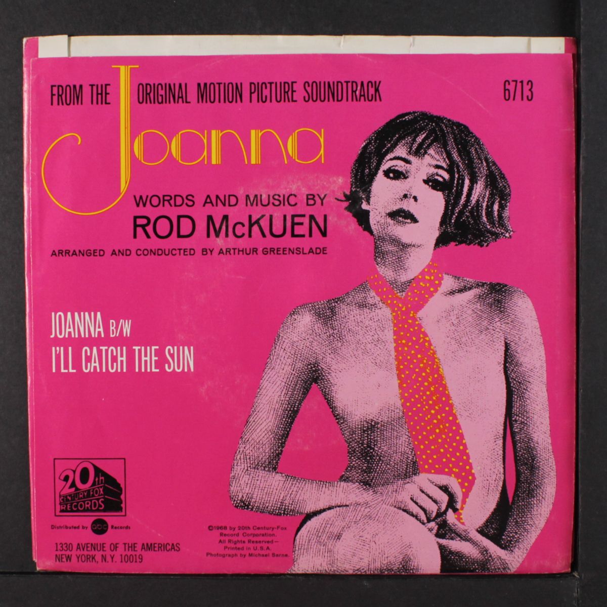 joanna / i'll catch the sun by ROD MCKUEN