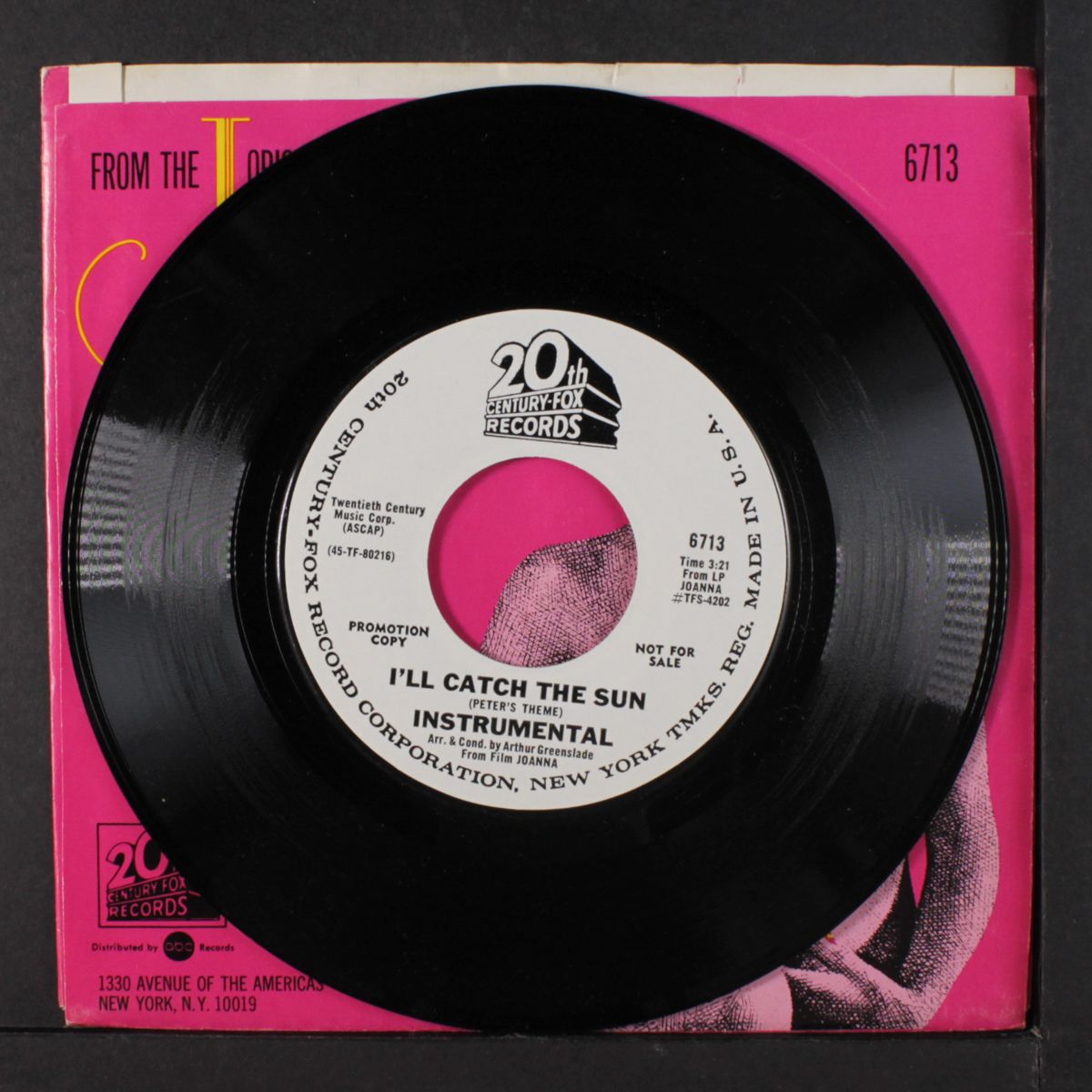 joanna / i'll catch the sun by ROD MCKUEN