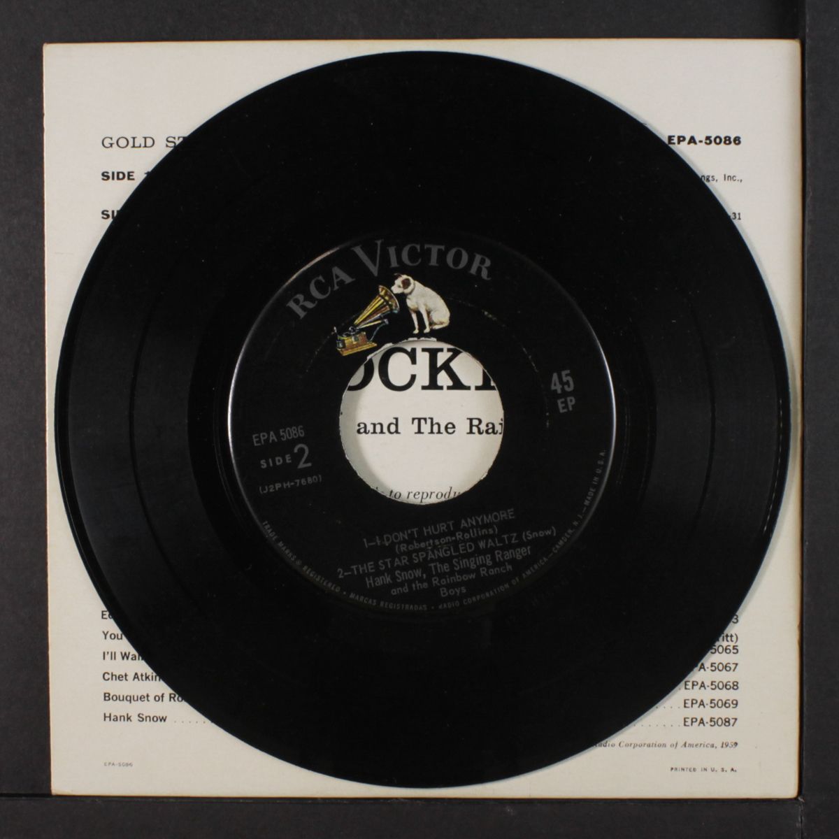 the golden rocket by HANK SNOW