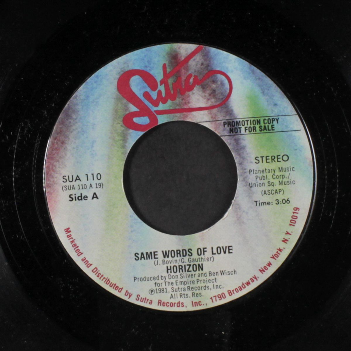 same words of love / same by HORIZON