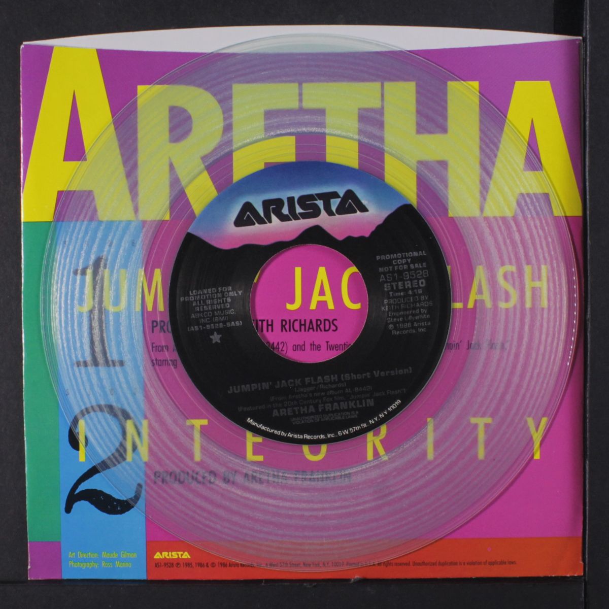 jumpin' jack flash / integrity by ARETHA FRANKLIN