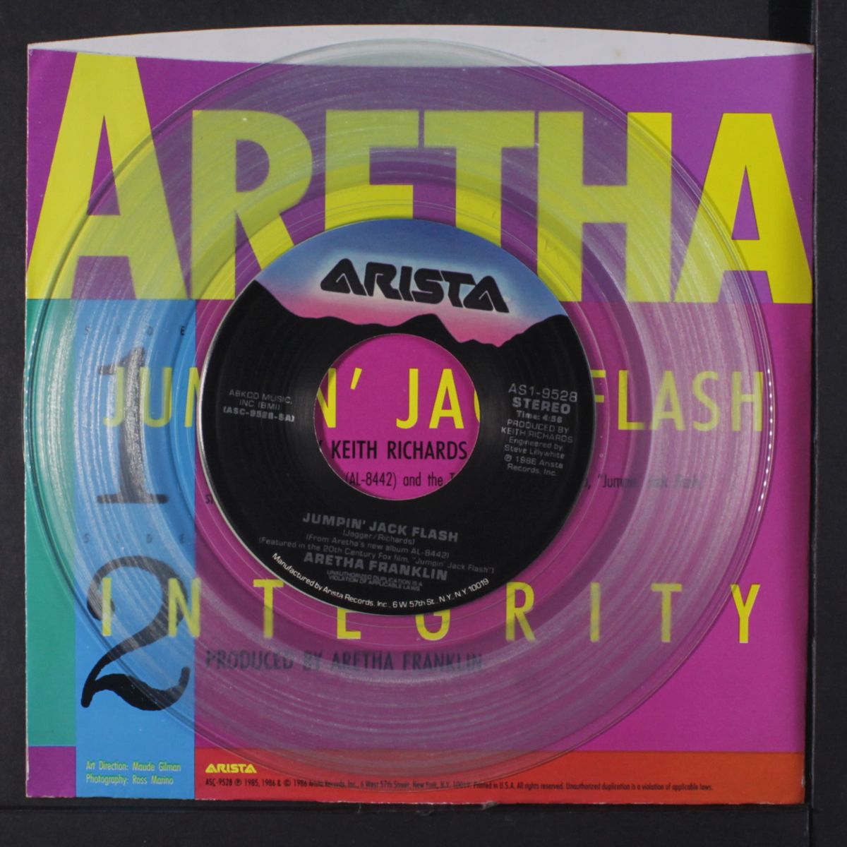 jumpin' jack flash / integrity by ARETHA FRANKLIN