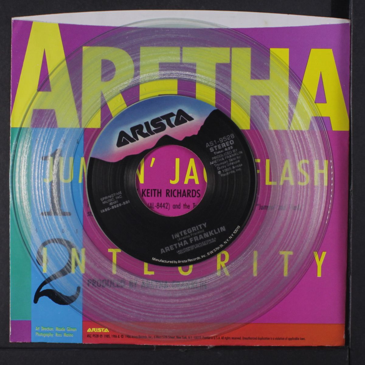 jumpin' jack flash / integrity by ARETHA FRANKLIN