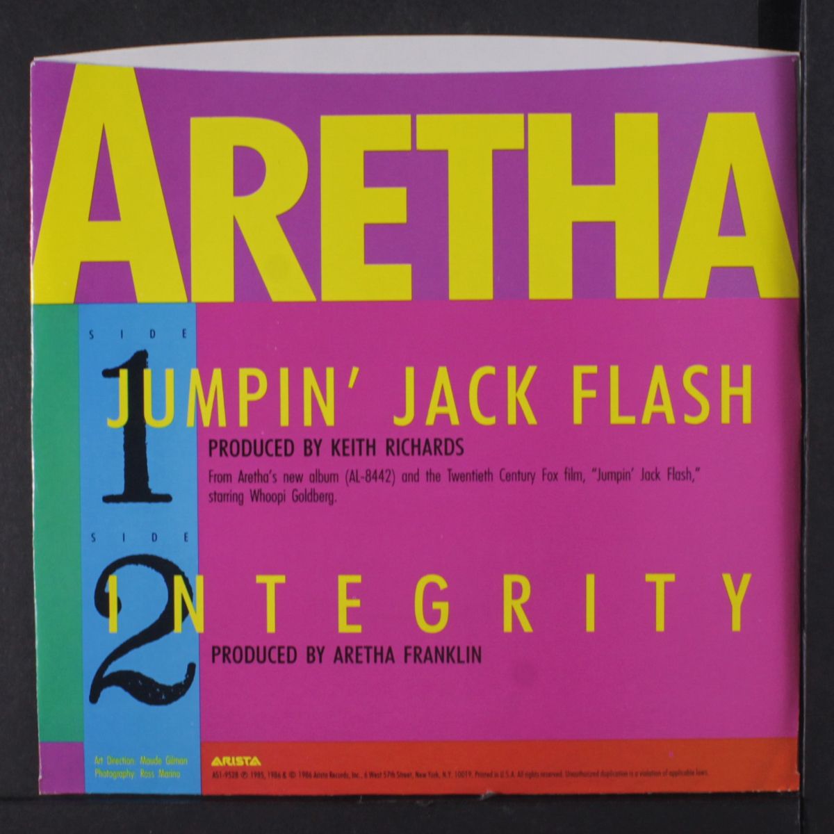 jumpin' jack flash / integrity by ARETHA FRANKLIN