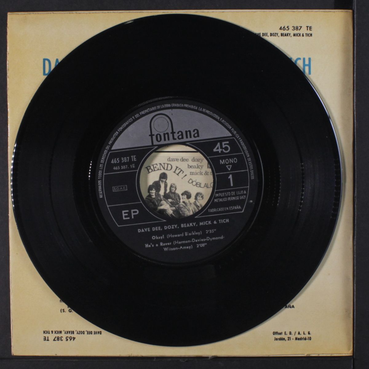 okay +3 by DAVE DEE, DOZY, BEAKY, MICK & TICH