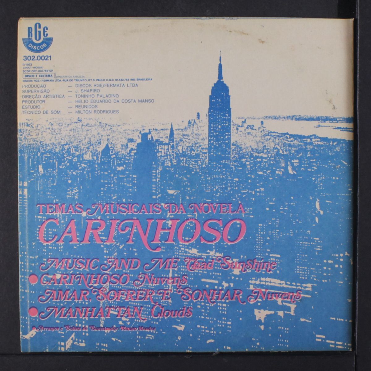 temas musicais da novela carinhoso by VARIOUS