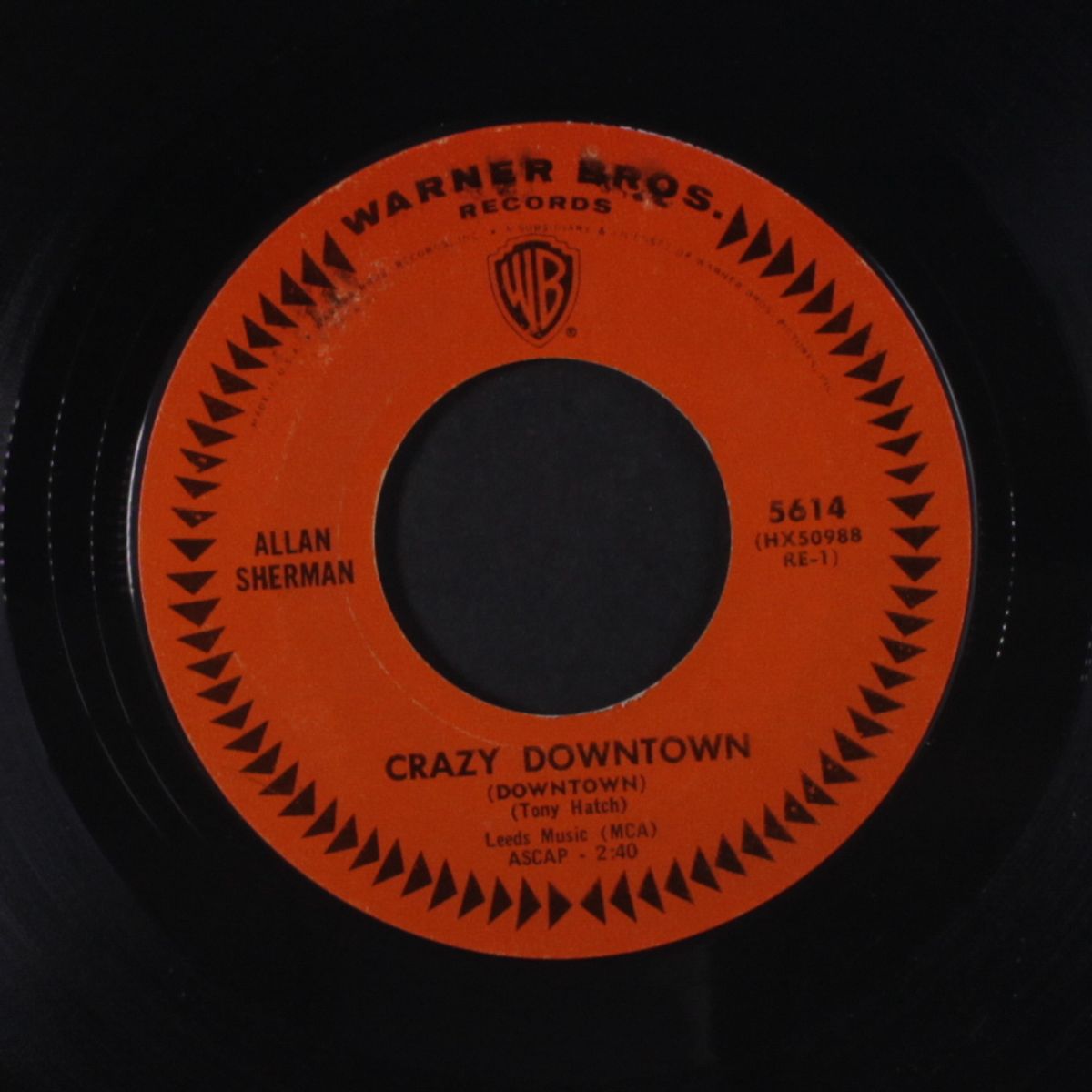 crazy downtown / the drop-outs march by ALLAN SHERMAN