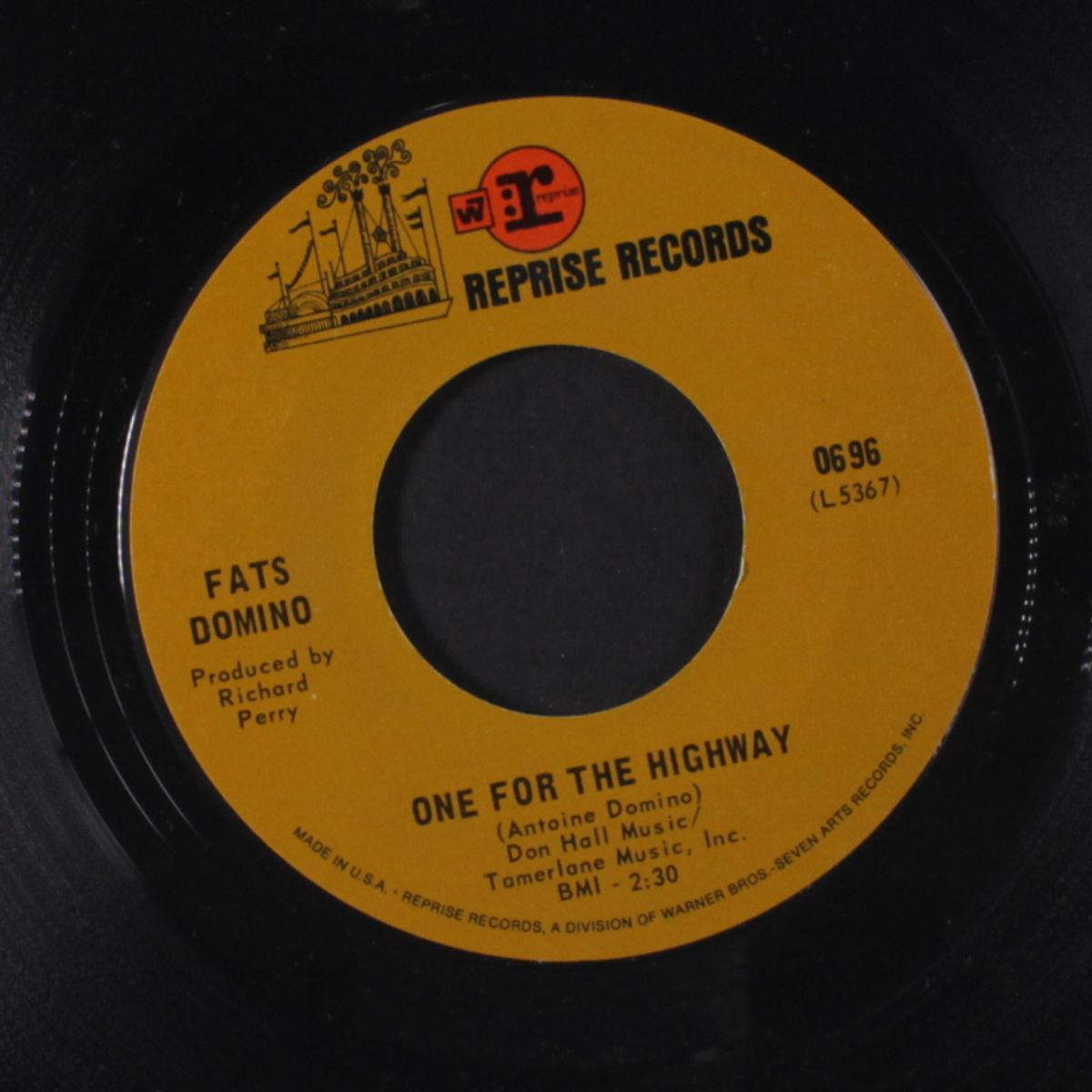 honest papas love their mamas better / one for the highway by FATS DOMINO