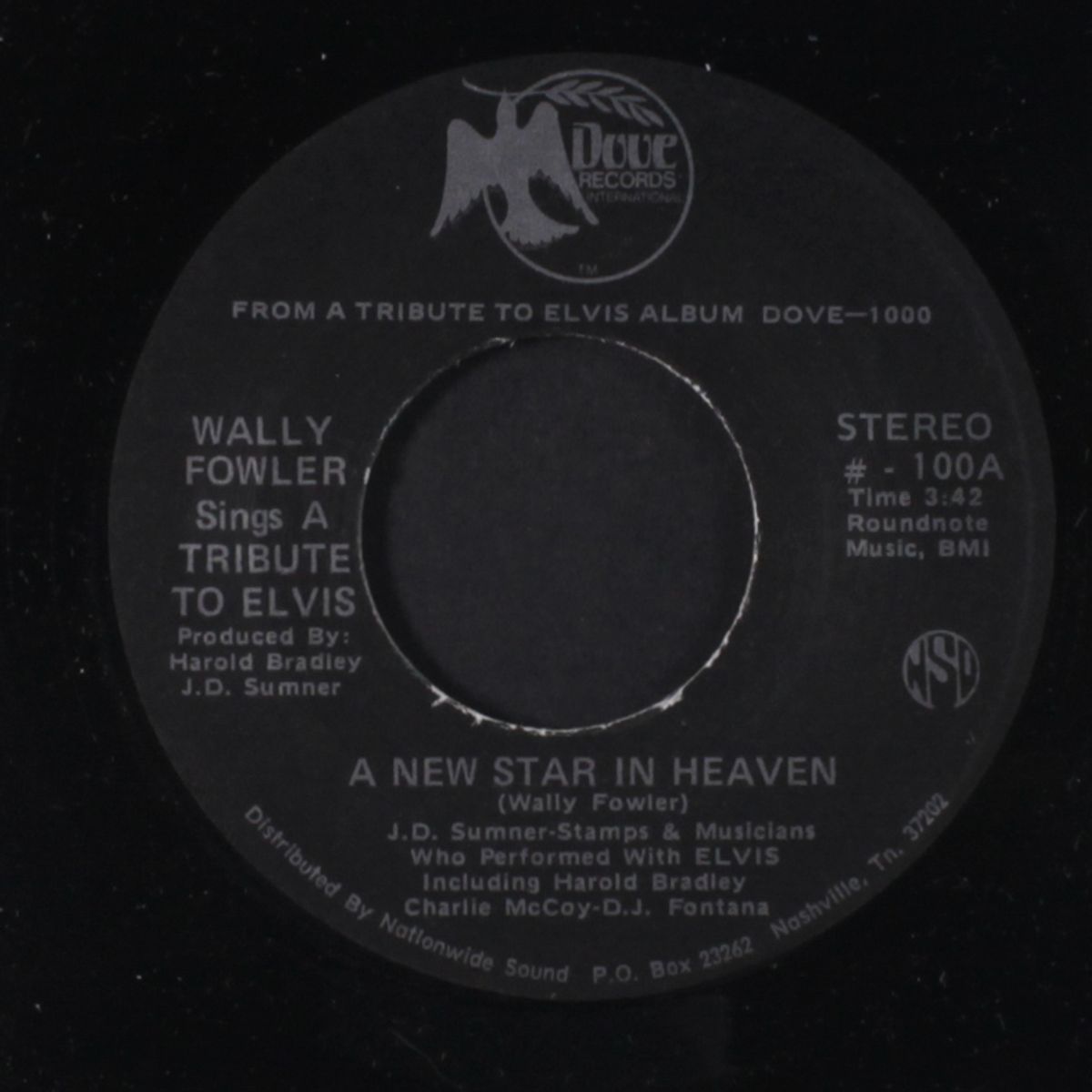 a new star in heaven / a wonderful time up there by WALLY FOWLER
