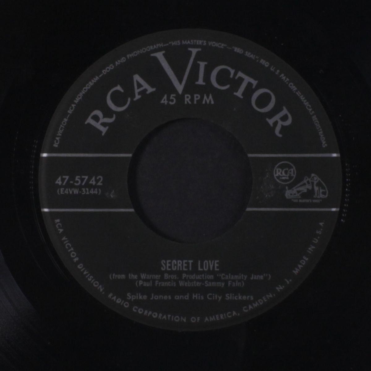 i'm in the mood for love / secret love by SPIKE JONES