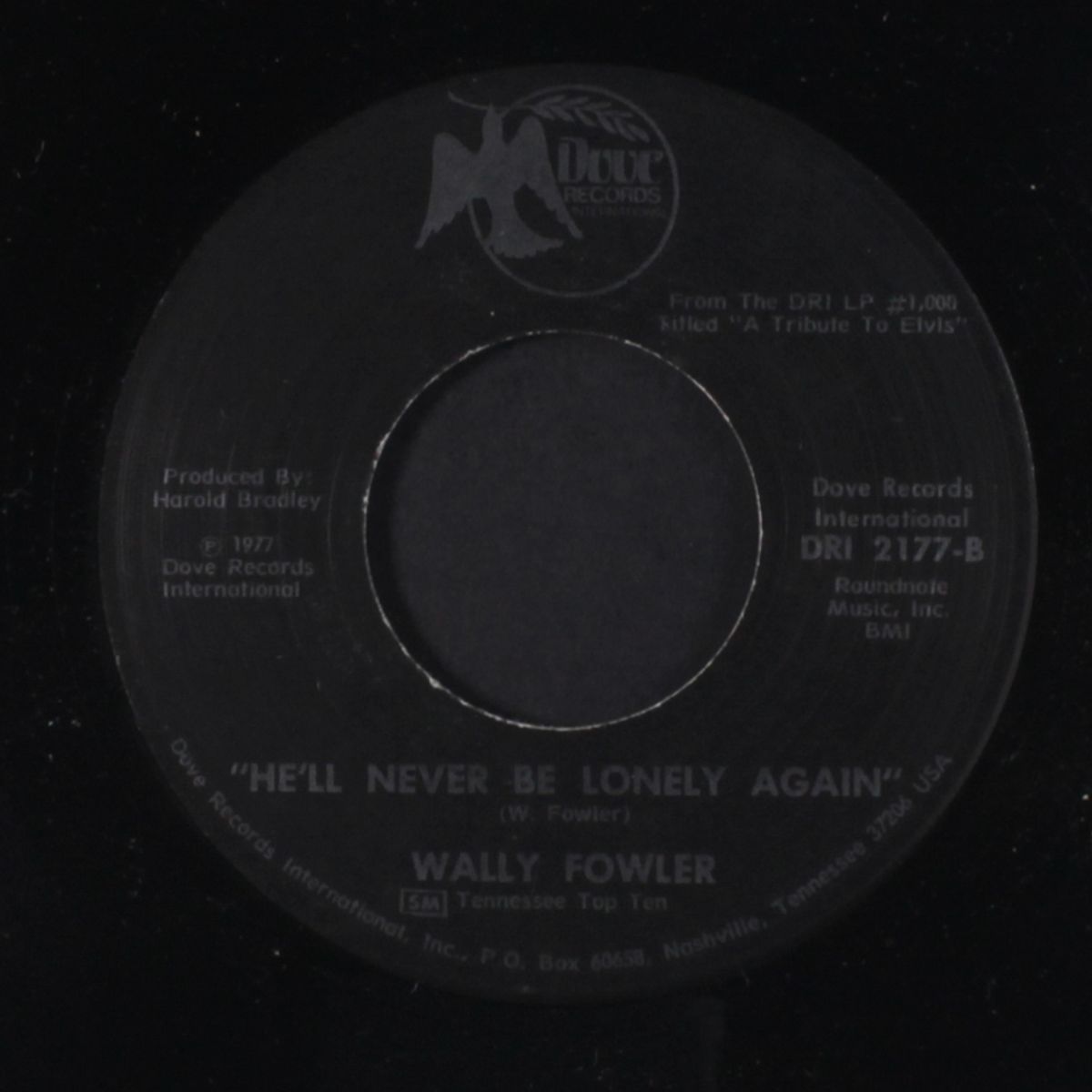 priscilla / he'll never be lonely again by WALLY FOWLER