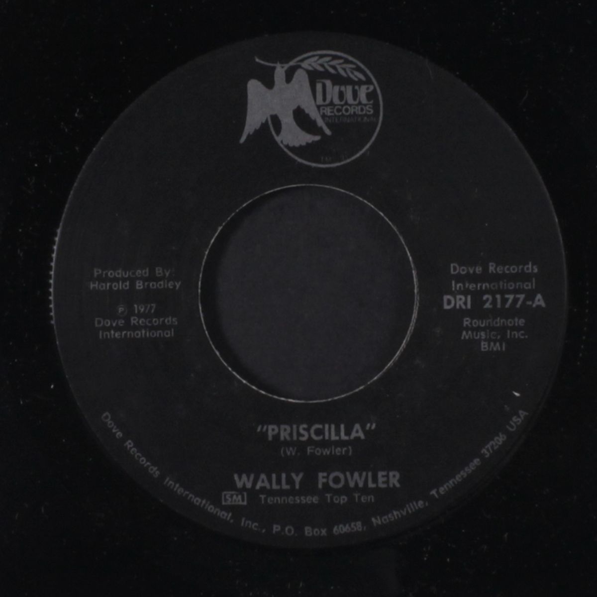 priscilla / he'll never be lonely again by WALLY FOWLER