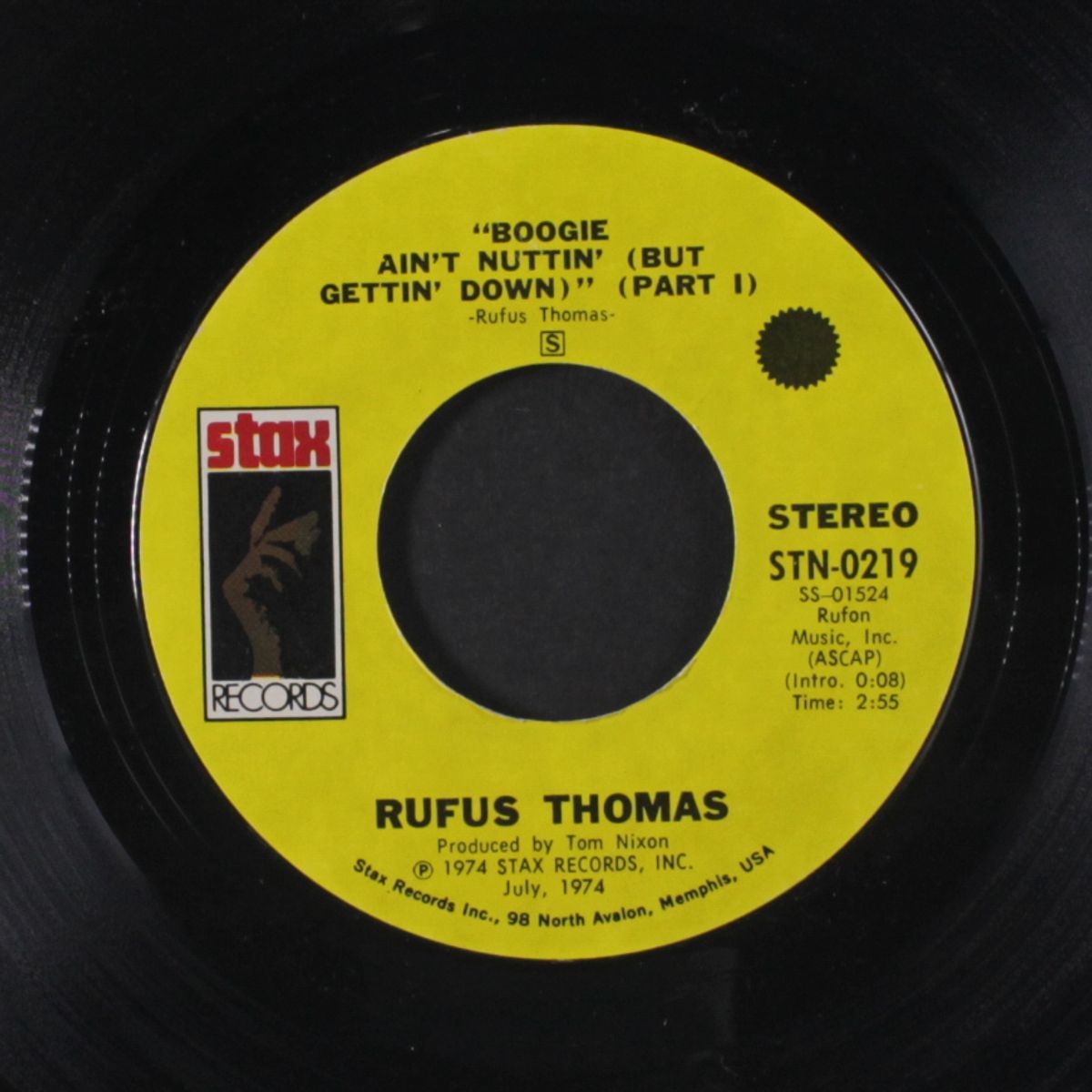 boogie ain't nuttin' / part 2 by RUFUS THOMAS