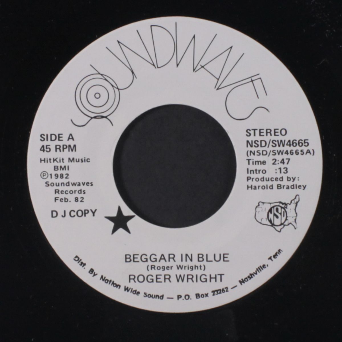 beggar in blue / dancing dreams by ROGER WRIGHT