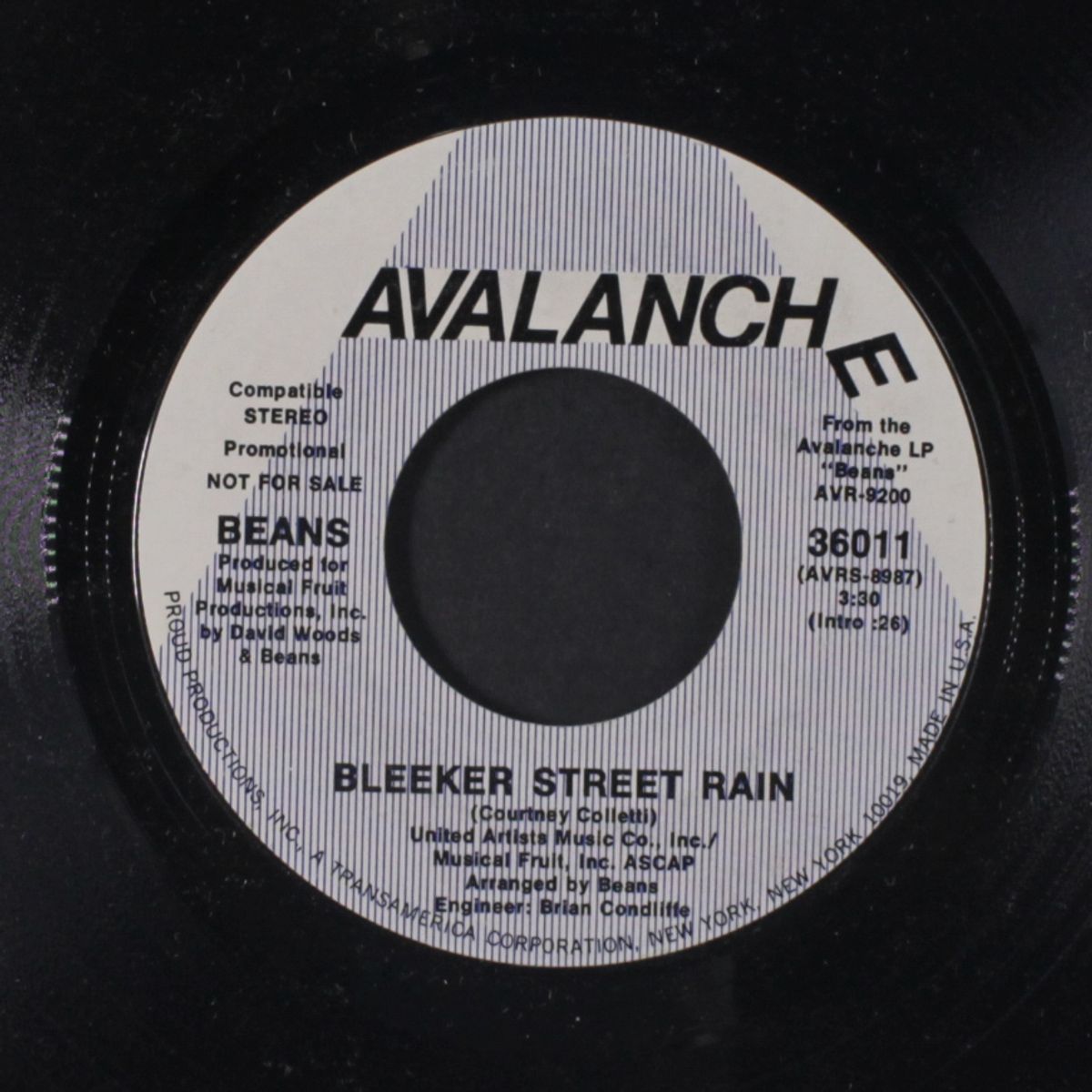 bleeker street rain / mono by BEANS