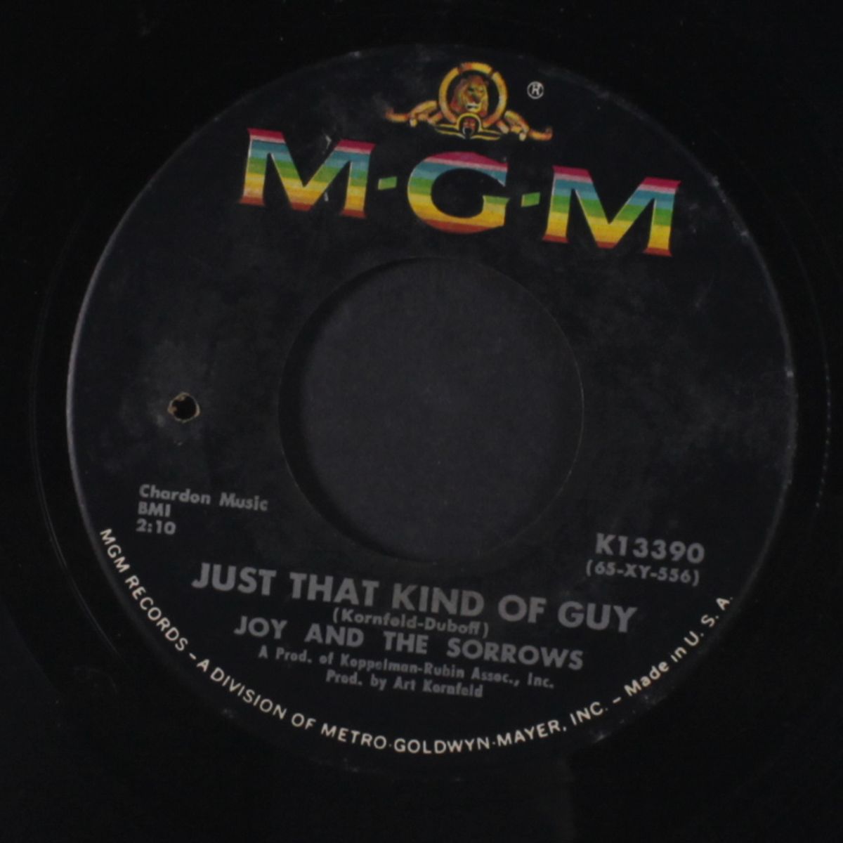 on and on / just that kind of guy by JOY & SORROWS