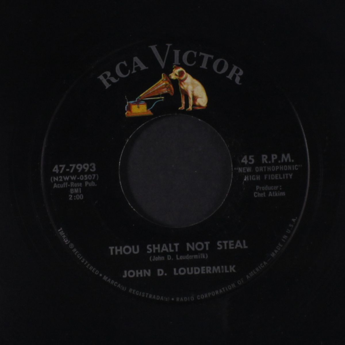 thou shalt not steal / mister jones by JOHN D. LOUDERMILK