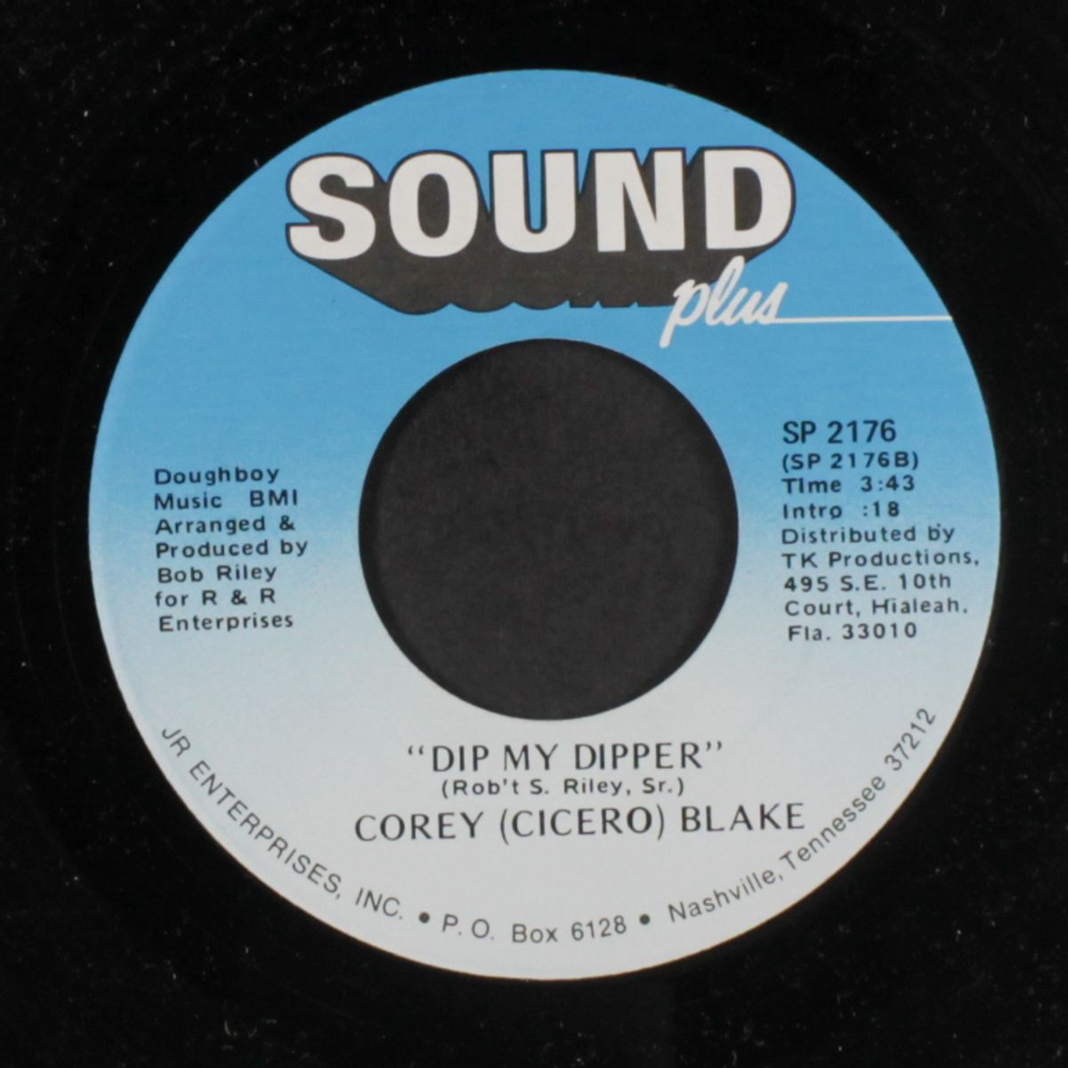 doin' what comes naturally / dip my dipper by COREY (CICERO) BLAKE
