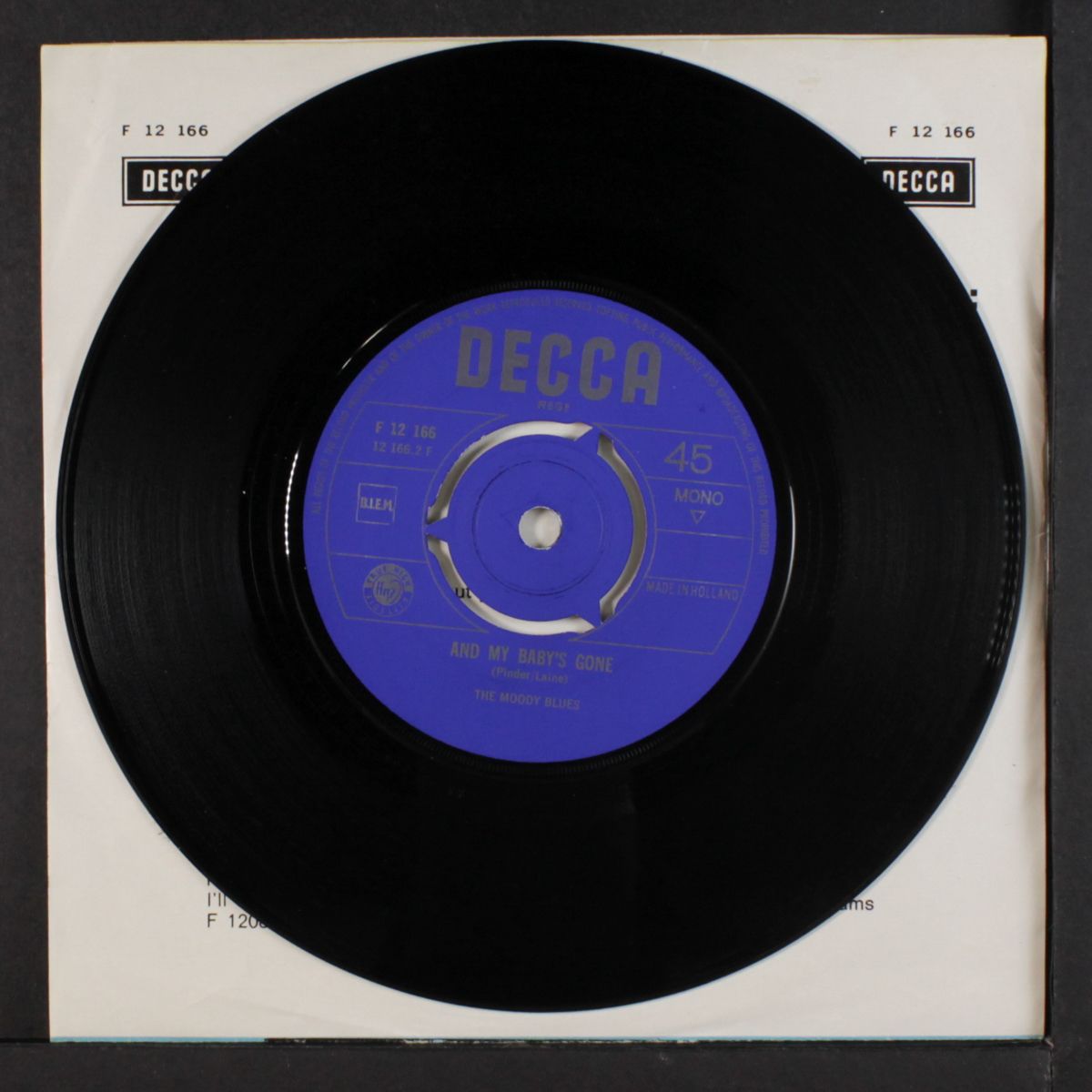 from the bottom of my heart / and my baby's gone by MOODY BLUES