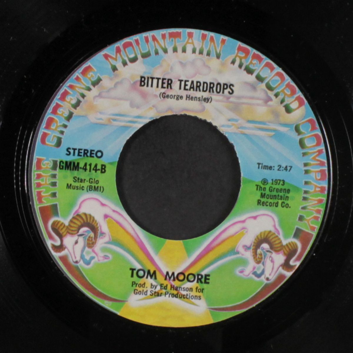 mama's always there / bitter teardrops by TOM MOORE