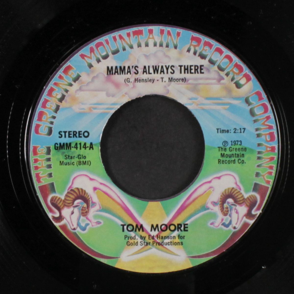 mama's always there / bitter teardrops by TOM MOORE