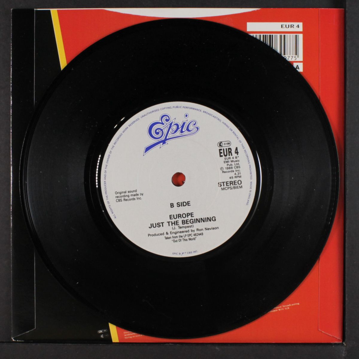 open your heart / just the beginning by EUROPE