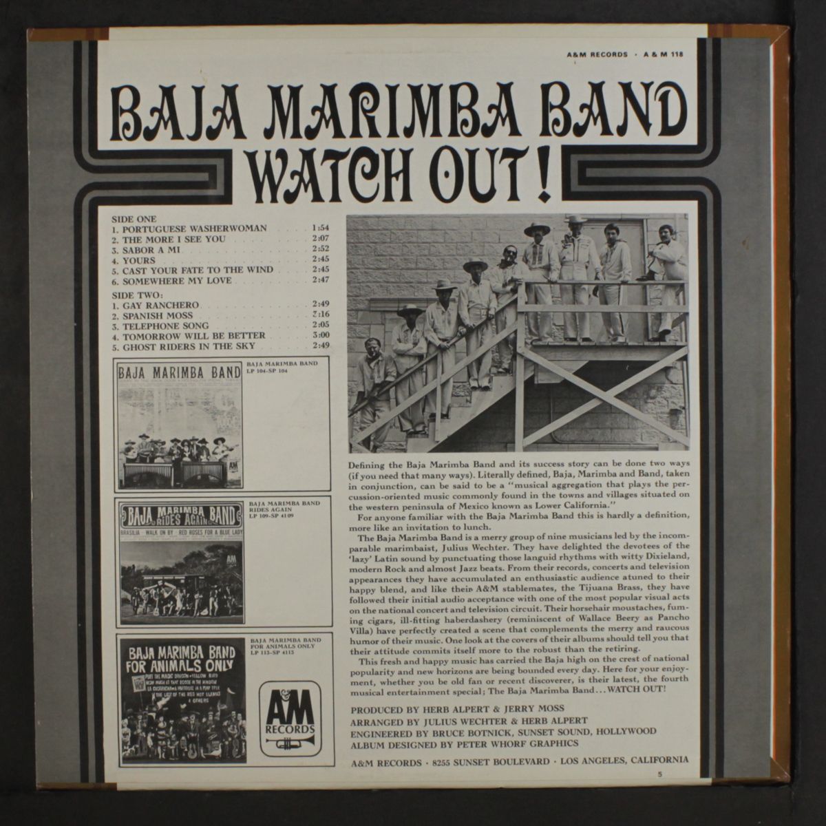 watch out by BAJA MARIMBA BAND