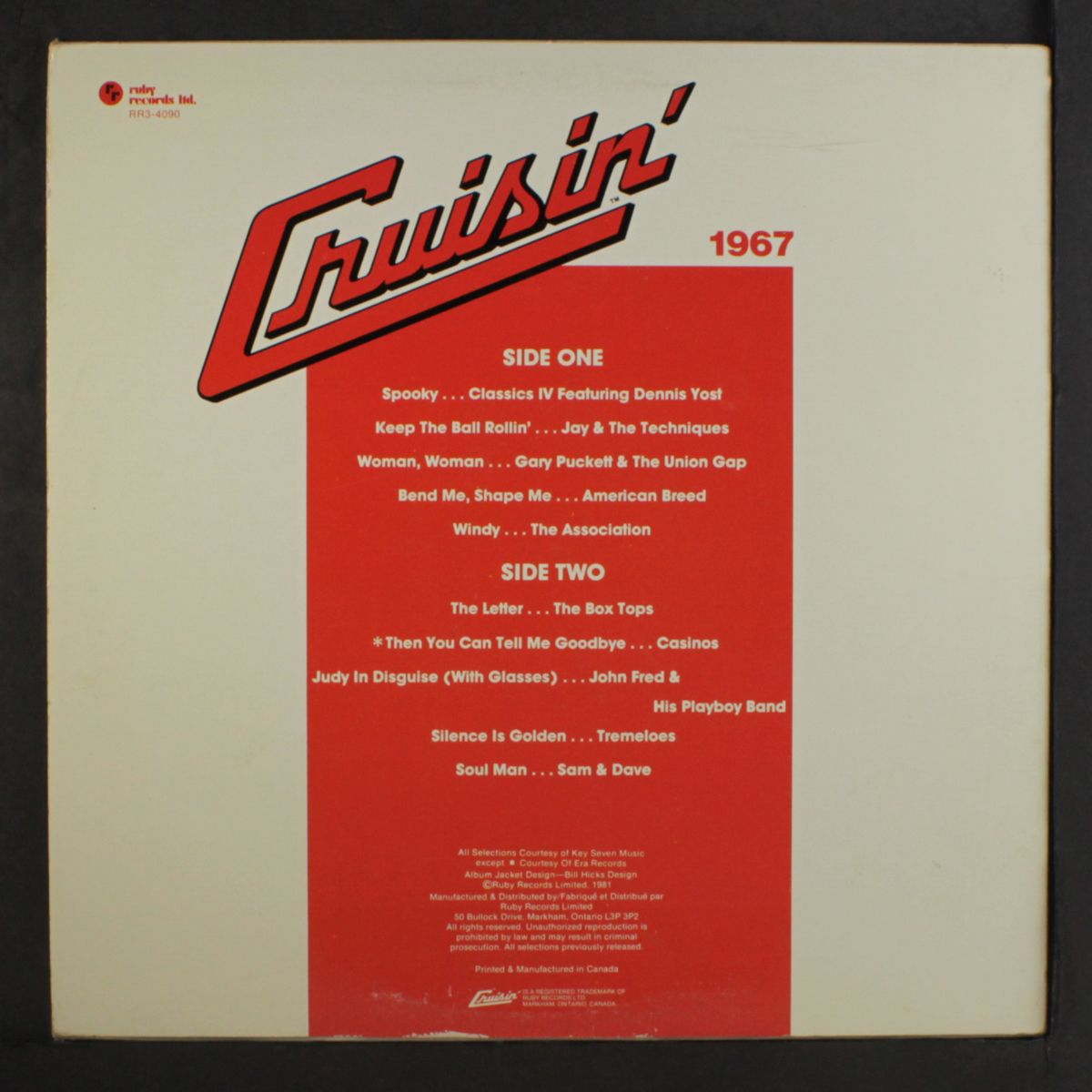 cruisin' 1967 by VARIOUS