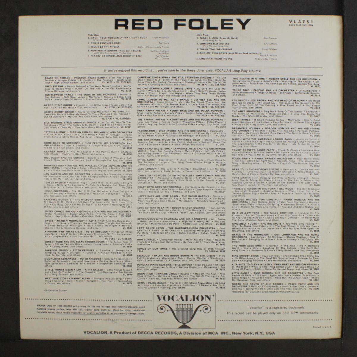 red foley by RED FOLEY
