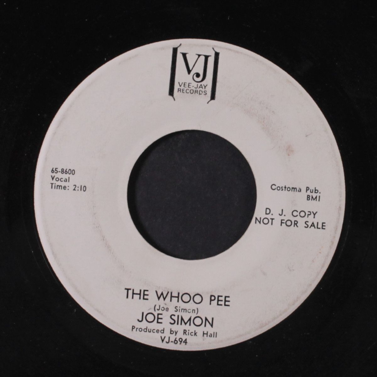 the whoo pee / let's do it over by JOE SIMON
