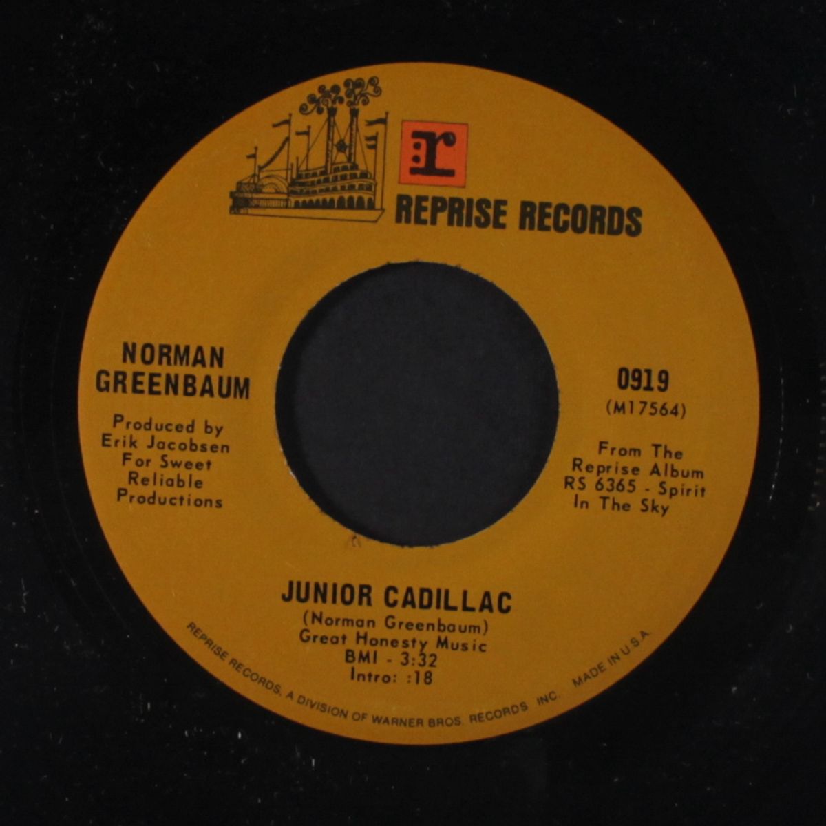 canned ham / junior cadillac by NORMAN GREENBAUM