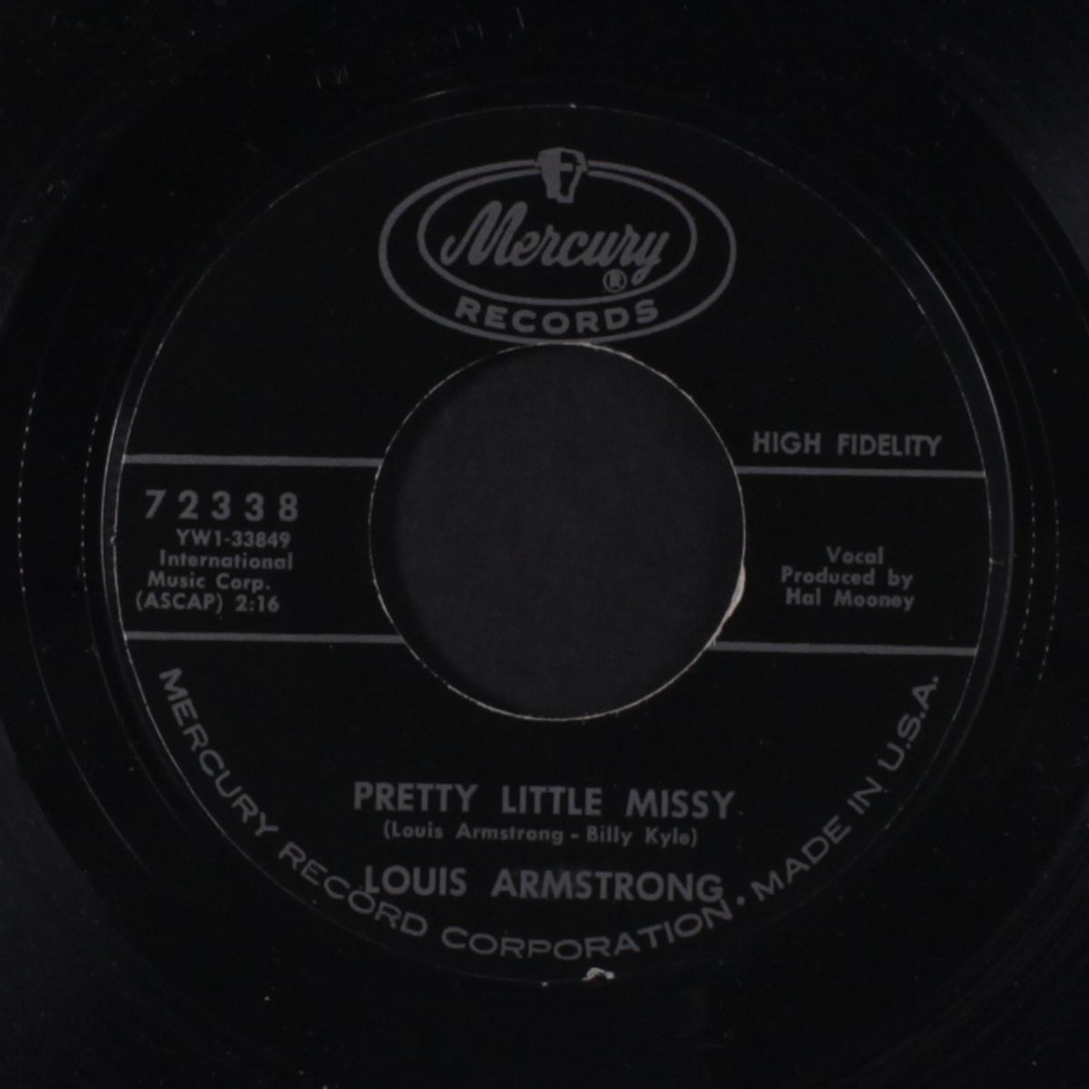 so long, dearie / pretty little missie by LOUIS ARMSTRONG