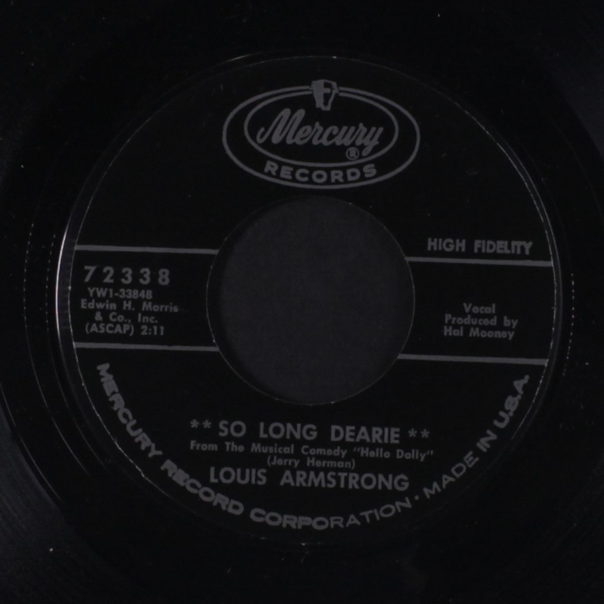 so long, dearie / pretty little missie by LOUIS ARMSTRONG