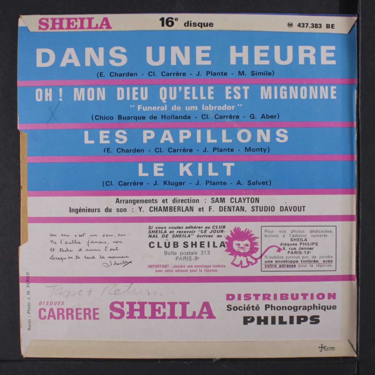 le kilt by SHEILA