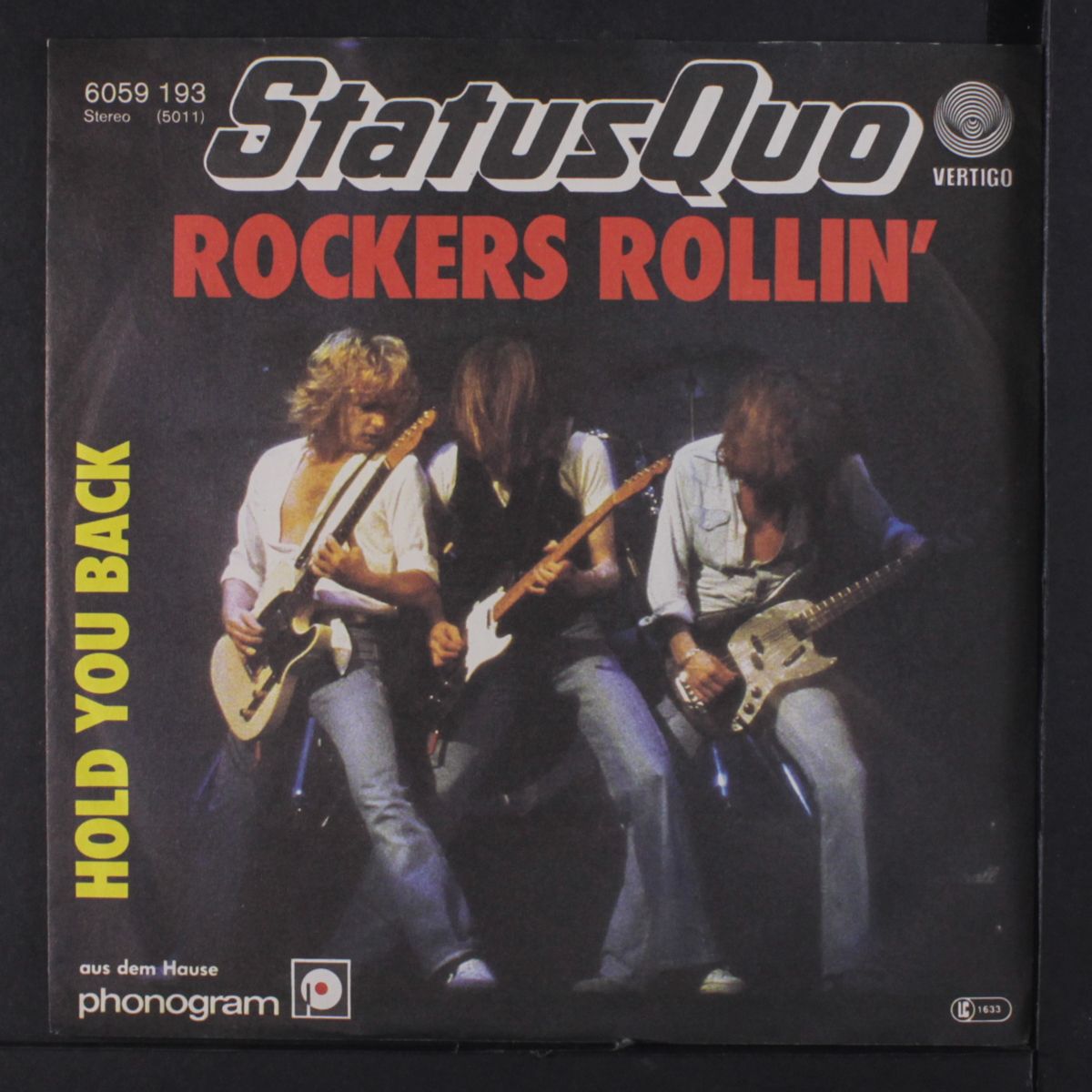 rockers rollin' / hold you back by STATUS QUO