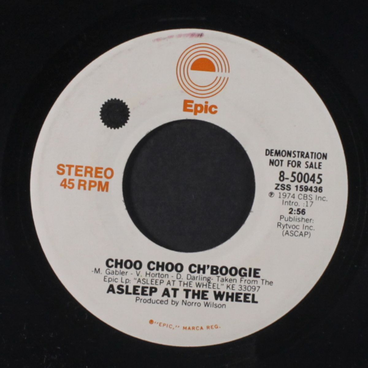 choo choo ch'boogie / mono by ASLEEP AT THE WHEEL
