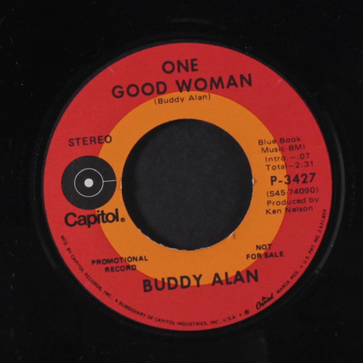 things / one good woman by BUDDY ALAN