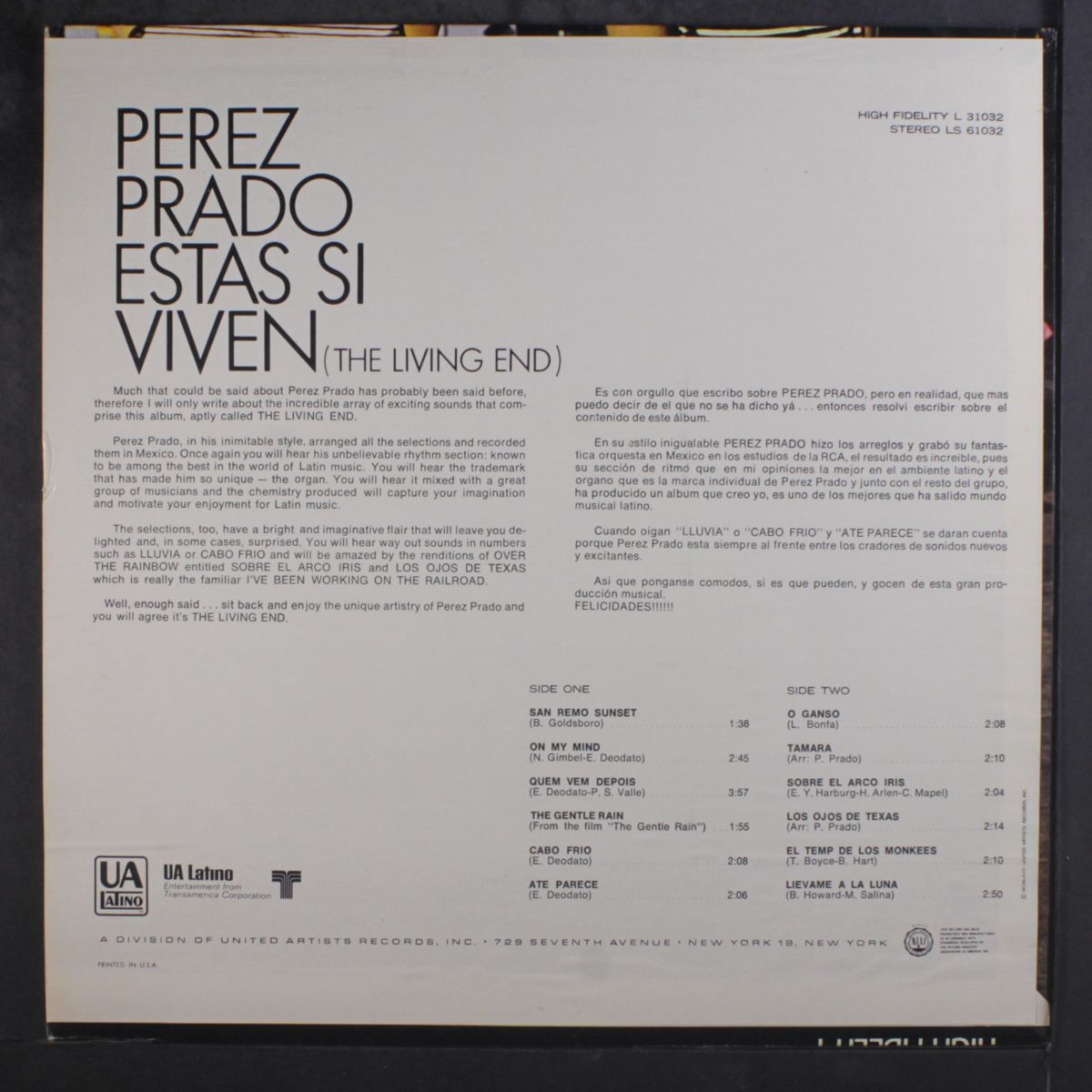 estas si viven by PEREZ PRADO