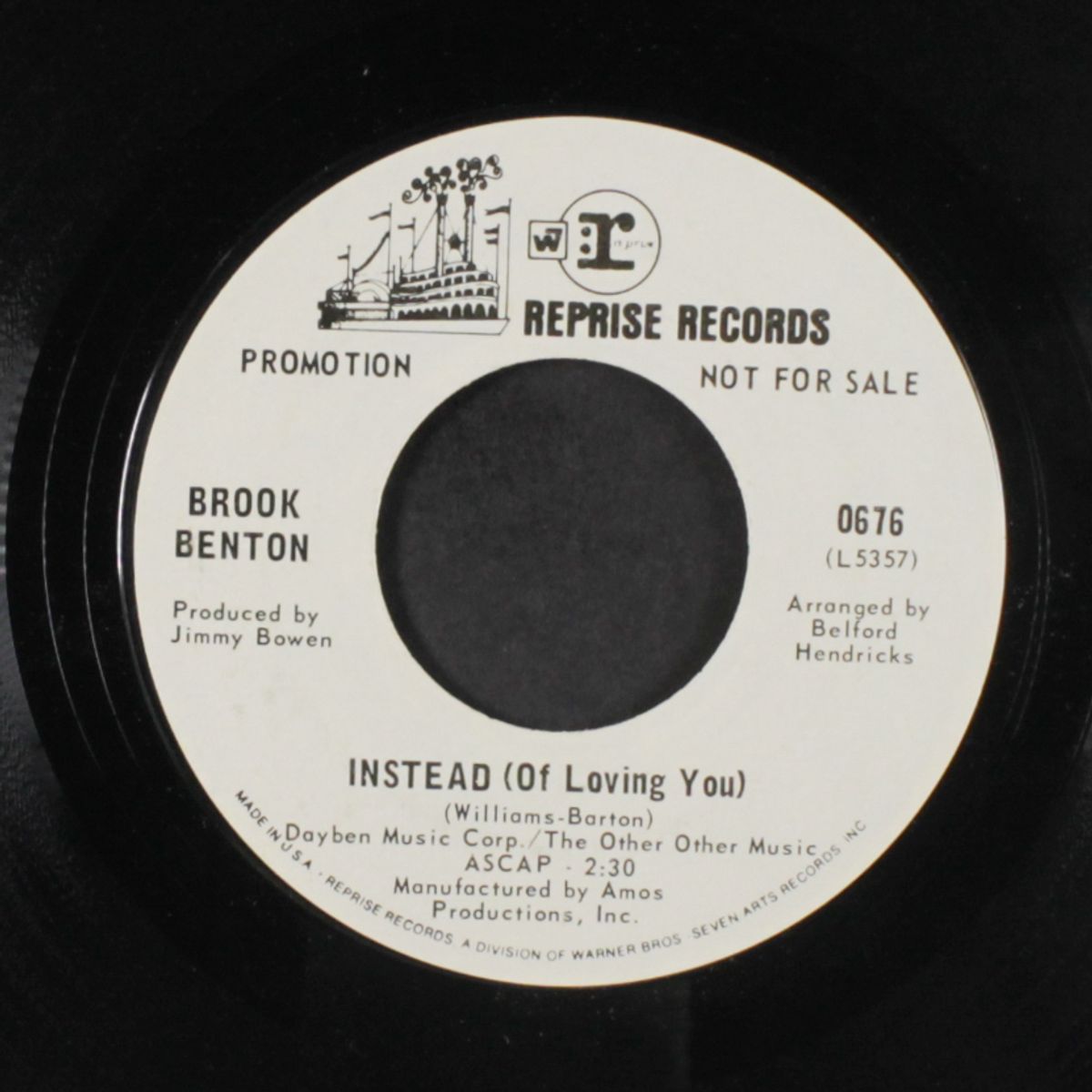 lonely street / insteady by BROOK BENTON