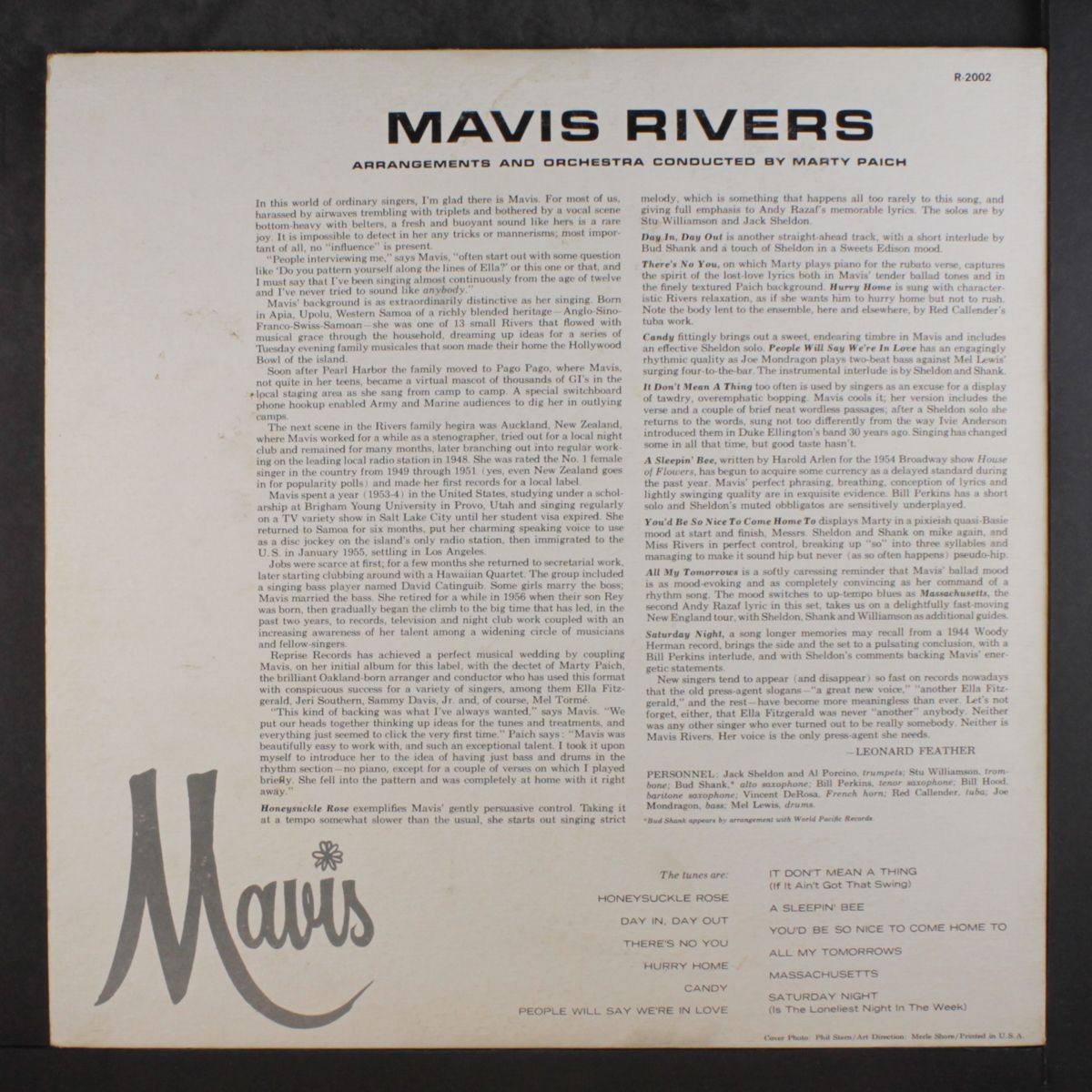 mavis by MAVIS RIVERS