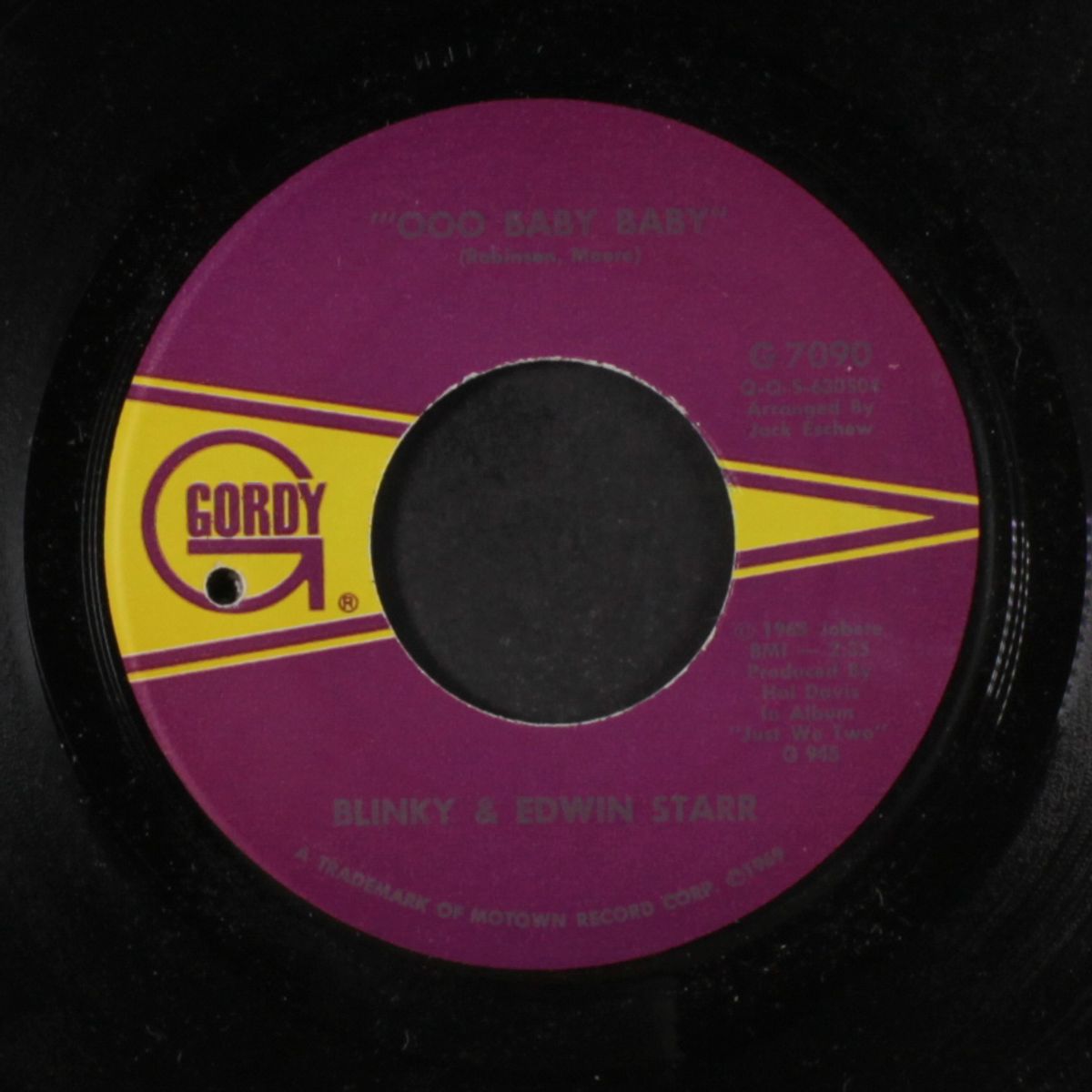 oh how happy / ooo baby baby by BLINKY & EDWIN STARR