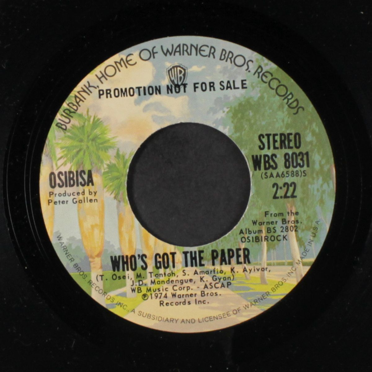 who's got the paper / mono by OSIBISA